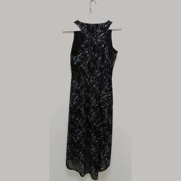 The Limited Hi-Lo Sleeveless Black White Dress S - Picture 2 of 4